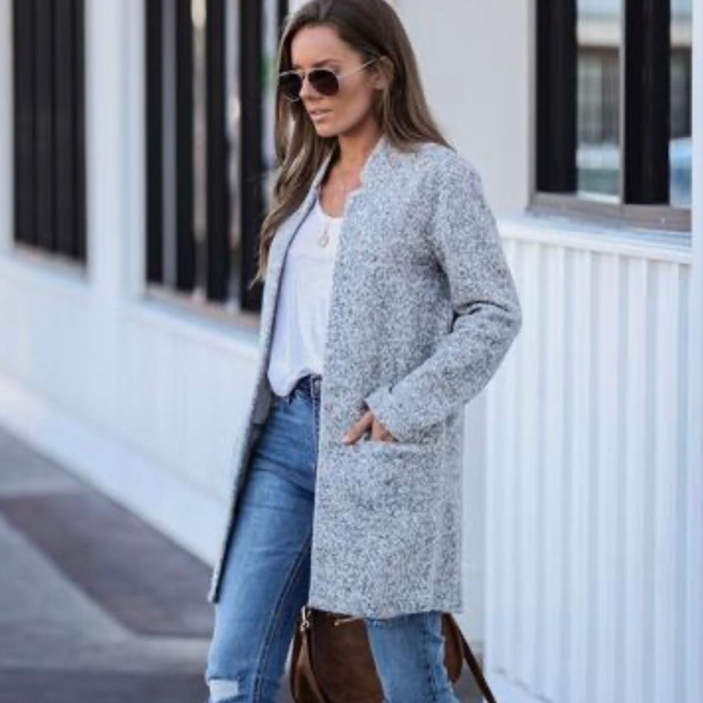 Ellison “Craig” Wool Blend Coat SZ M VICI